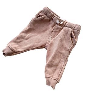 ZARA tan baby sweat pants size 3-6 months